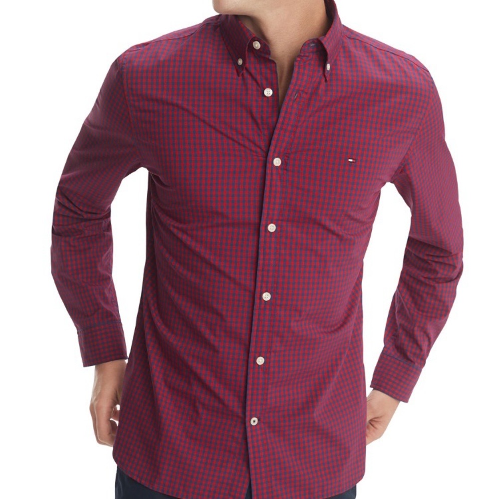 NWT Tommy Hilfiger 2XL Gingham Shirt